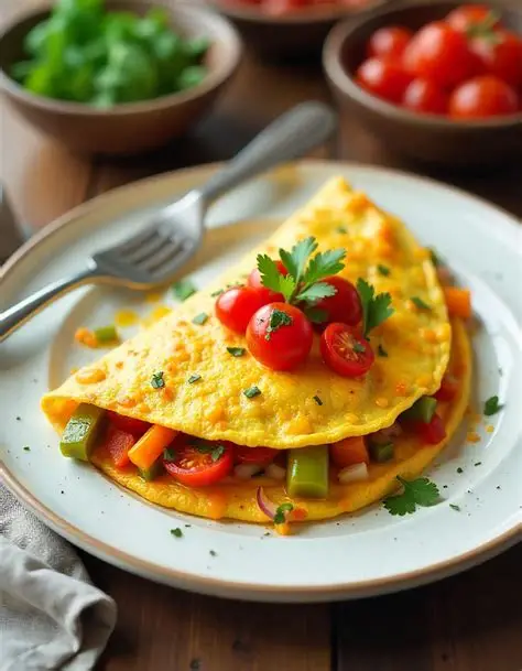Vegetable Omelette
