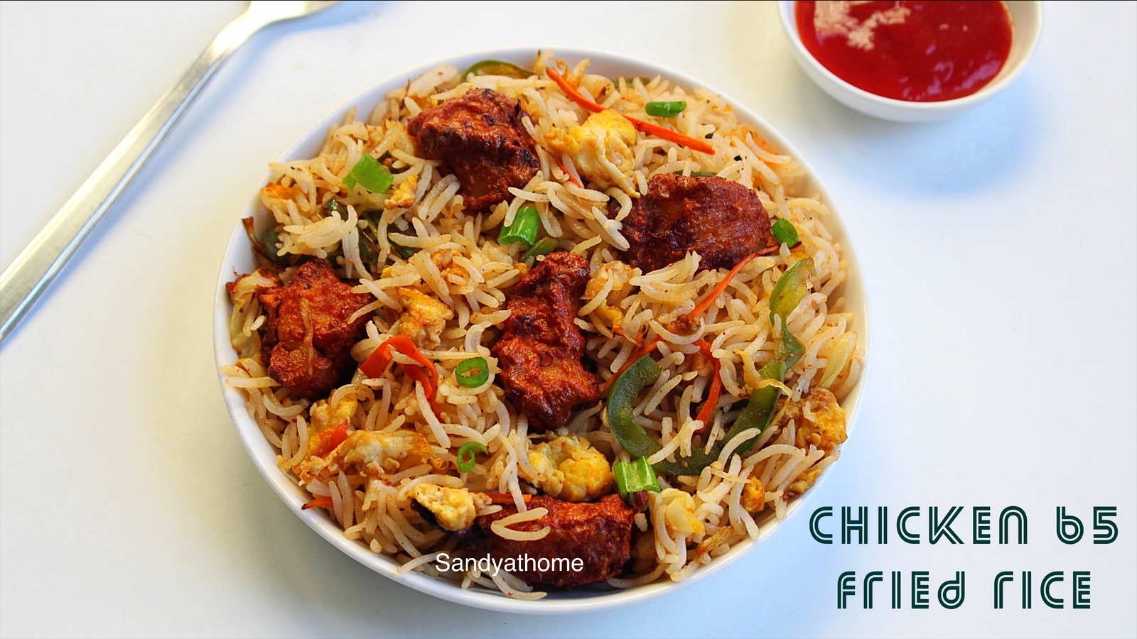 Chicken 65 Fried Rice