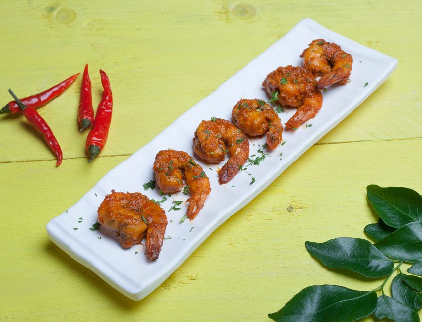 Prawn Pepper Fry
